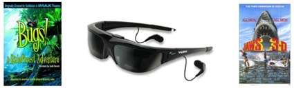 Vuzix Offers 3D DVD Titles for its Video Eyewear