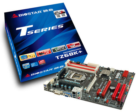 Biostar TZ68K+ motherboard