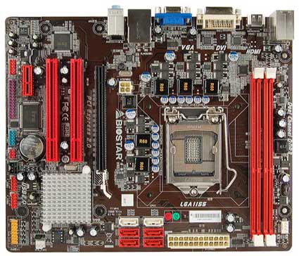 Biostar H67MH Micro ATX motherboard