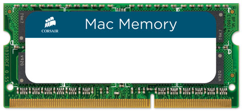 Corsair Announces DDR3 Memory Upgrades for Apple Computers