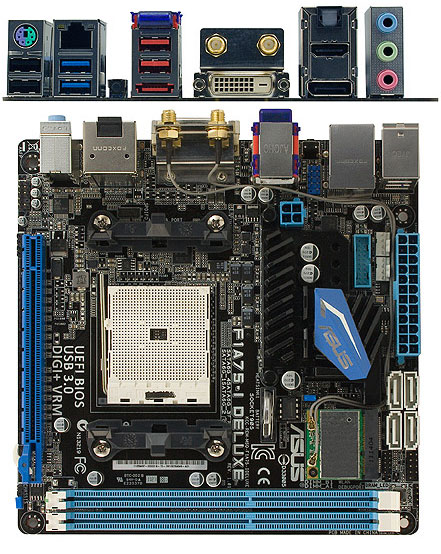 ASUS F1A75-I DELUXE motherboard