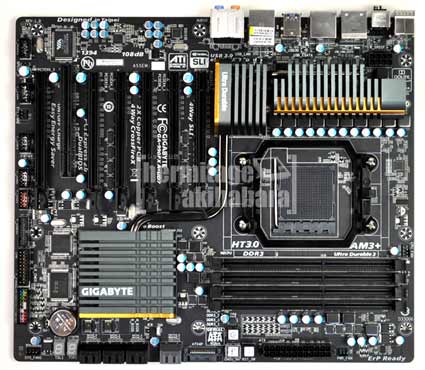 Gigabyte GA-990FXA-UD7 Motherboard Pictures – AMD 990FX