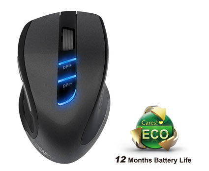 Gigabyte Releases Mouse With 12 Months Battery Live – ECO600