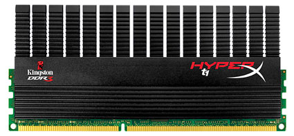 Kingston HyperX T1 Black DDR3 triple-channel memory