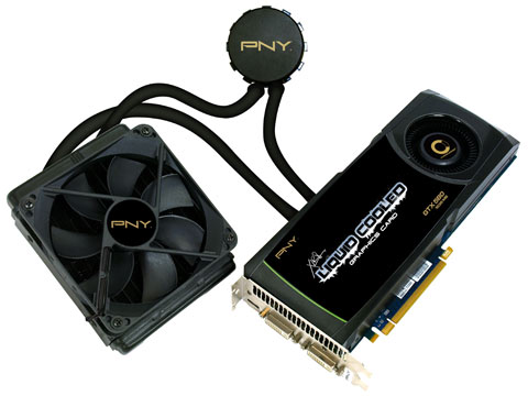 PNY XLR8 Liquid Cooled GTX 580 video card