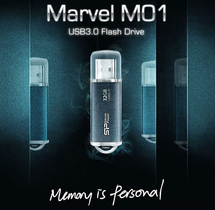 Silicon Power introduces Marvel M01 USB 3.0 Flash Drives