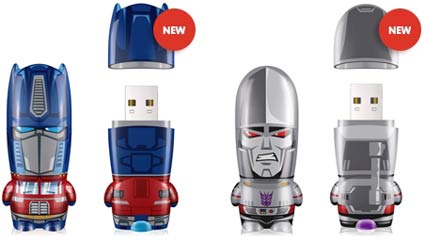 MIMOBOT Launches MEGATRON and OPTIMUS PRIME TRANSFORMERS Flash Drives