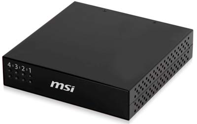 MSI Creates Fanless Industrial PC Powered By Intel Atom D525 CPUs