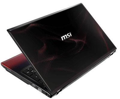 MSI CR650 notebook computer