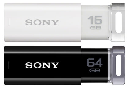 Sony Launches New Micro Vault Click Flash Drives