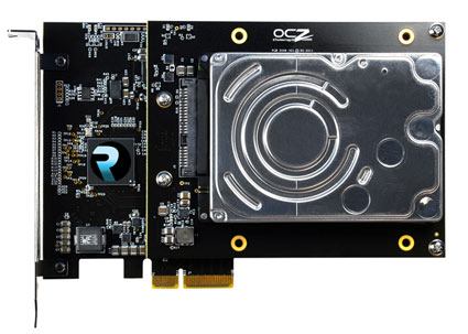 OCZ Demonstrates Hybrid HDD/SSD PCIe SSD at Computex 2011
