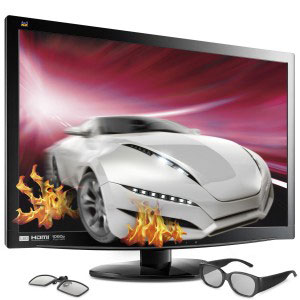 ViewSonic Introduces 23-inch 3D LED Display w/ 2ms Response Times at $349