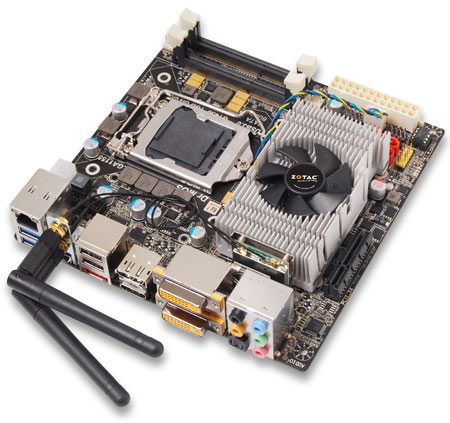 ZOTAC Unleashes Z68-ITX WiFi Series Motherboards