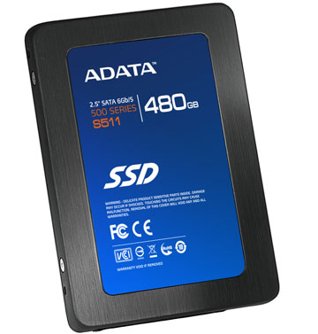 ADATA Releases SandForce SF-2200 SSD Series – S511