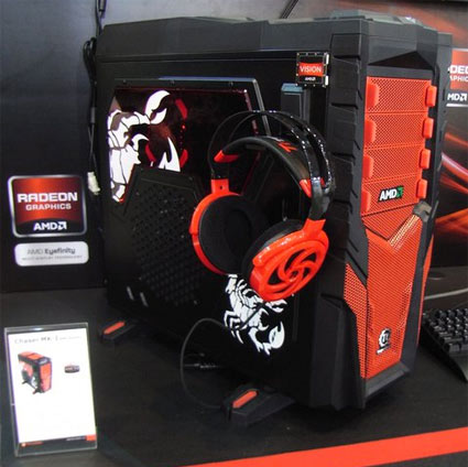 Thermaltake Shows Off AMD Special Edition Chaser MK-1 Gaming Case at Computex