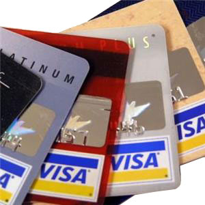 Various Credit Cards