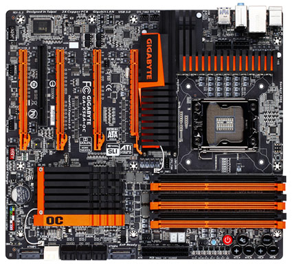 Gigabyte X58A-OC Motherboard Image Released – The Ultimate Overclocking Board?