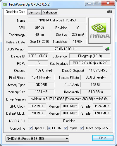 GPU-Z 0.5.2