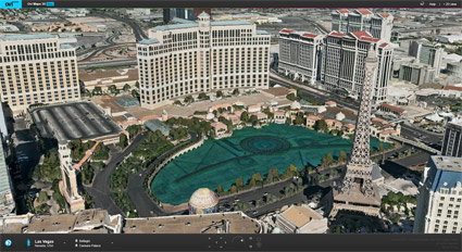 Las Vegas Ovi 3D Map