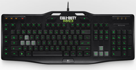 Logitech Introduces Gaming Keyboard and Mouse for Call of Duty: Modern Warfare 3