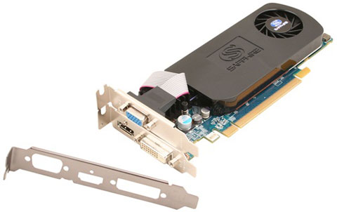 SAPPHIRE HD 6670 Single Slot Low Profile