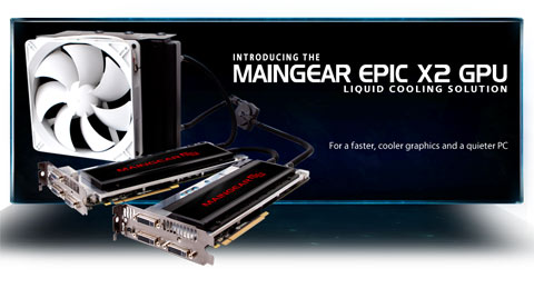 MAINGEAR EPIC X2 GPU Liquid Cooling Solution Now Available