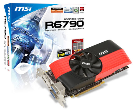 MSI R6790-2PM2D1GD5 Video Card