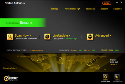 Norton AntiVirus 2012