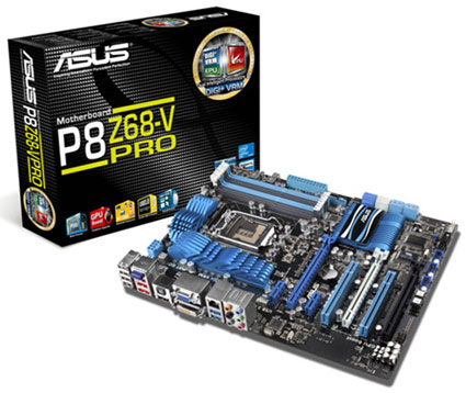 ASUS P8Z68 Series Maximizes Intels Z68 Express Chipset