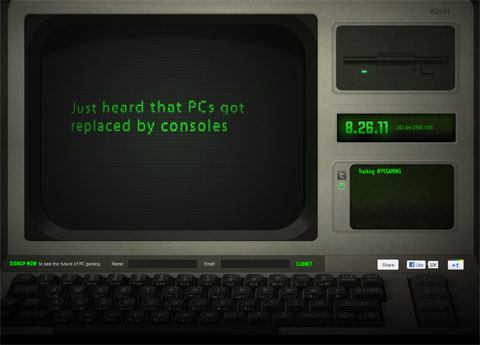 Razer Launches ‘PC Gaming is Not Dead’ Website