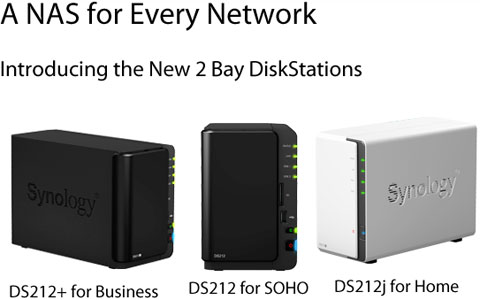 Synology 2-bay DiskStations