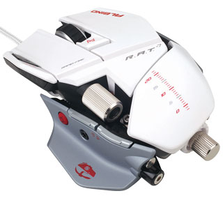 Mad Catz Announces Cyborg R.A.T. Albino Mouse Now Shipping