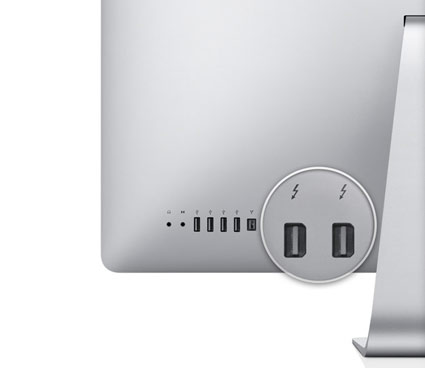 iMac Thunderbolt Ports