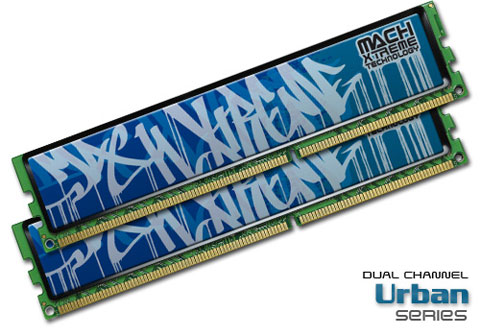 Mach Xtreme Unveils Urban Series DDR3 Memory Kits