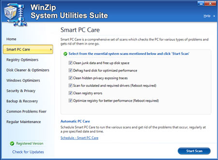 New WinZip System Utilities Suite Restores PC Performance