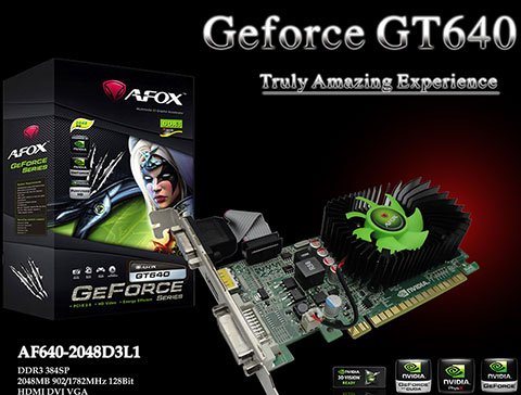 AFOX Launches NVIDIA Geforce GT 640 Graphics Card