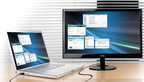 AOC Uses DisplayLink on USB Powered 22-Inch Monitor