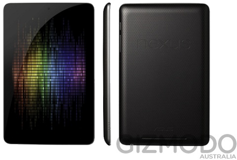 Google Nexus Tablet Shown – Nexus 7 w / Android 4.1 (Jelly Bean)