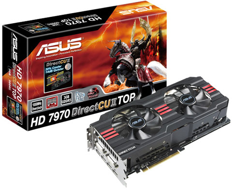 ASUS HD 7970 DirectCU II TOP