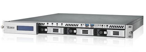 Thecus Launches N4510U 4-Bay Eco 1U Rackmount NAS