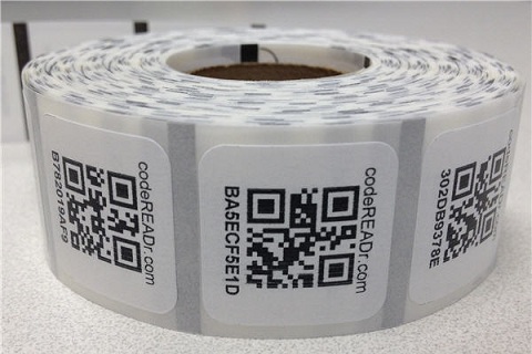 QR Label Roll