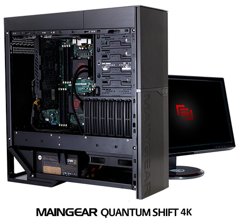 MAINGEAR Updates Quantum SHIFT 4K Workstation