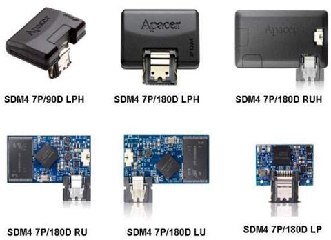 Apacer Launches Small SATA Modular SSD for 1U Servers