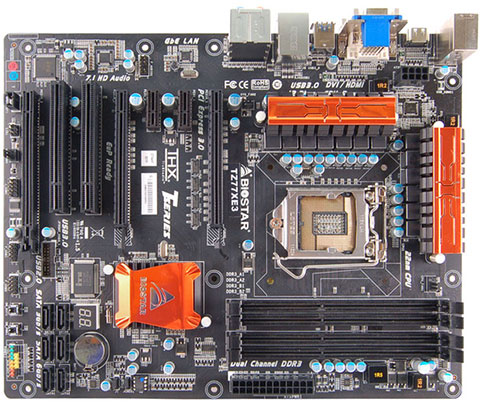 BIOSTAR Launches TZ77XE3 Motherboard – Intel Z77 Chipset