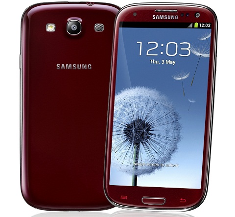 GALAXY S III Red