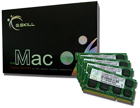 G.SKILL Announces 32GB Laptop Memory Kit for Apple iMac 2011