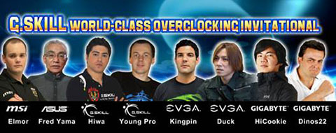 G.SKILL World-Class Overclocking Invitational