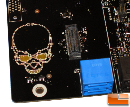 Intel DP55KG 'Kinsberg' motherboard LED Skull