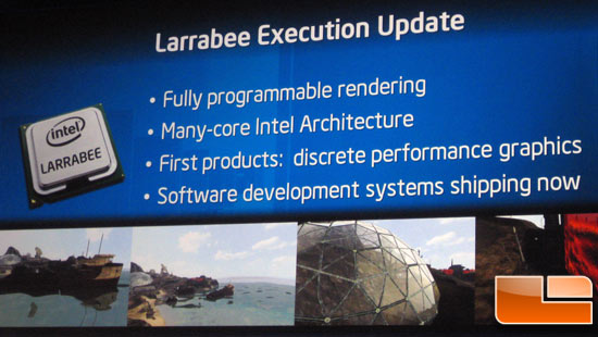 Intel Finally Demonstrates The Larrabee Graphics Card