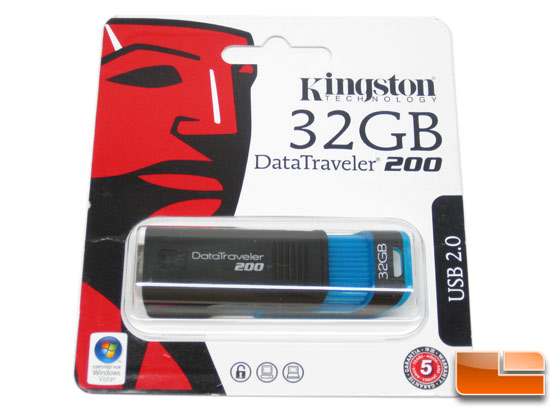 Kingston 32GB DataTraveler 200 USB Flash Drive